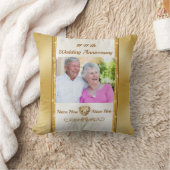 Coussin Cadeaux pour l'anniversaire du mariage d'une femme (Couverture)
