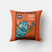 Coussin Cadeaux Robot Pour Anniversaire Ou Mariage (Verso)