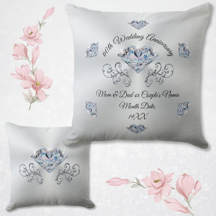 Coussin Cadeaux uniques et époustouflants pour les 60 ans