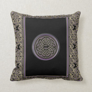 Coussin Cadre celtique et carreau celtique métallique de