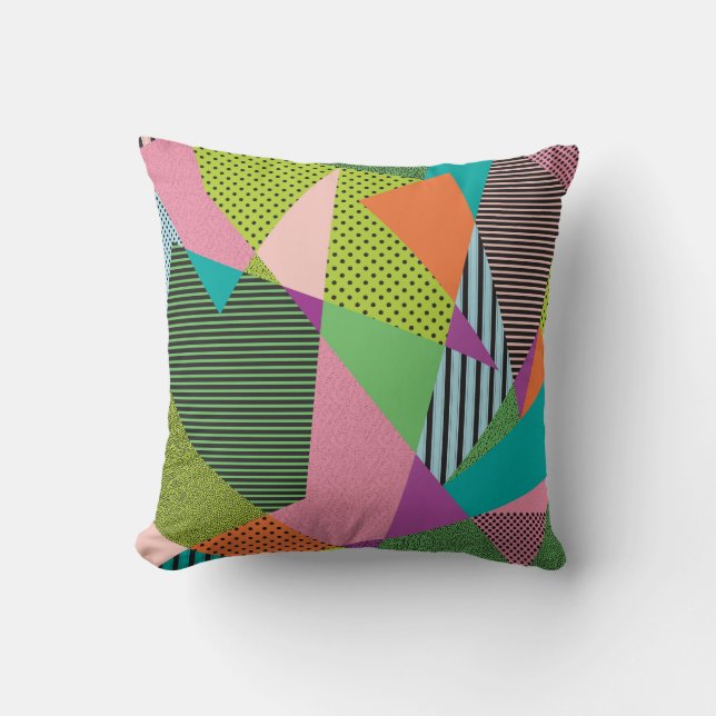 Coussin Cadre créatif Memphis Design Moderne (Recto)