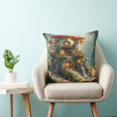Coussin Cadre de forêt enchantée avec fées (Chaise)