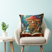 Coussin Cadre de forêt enchantée avec fées (Chaise)