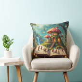 Coussin Cadre de forêt enchantée avec fées (Chaise)