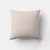 Coussin Cadre doré chic rose blush floral baby shower (Verso)