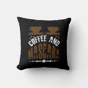 Coussin Café Art Café Et Mascara