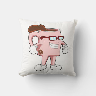 Coussin Café avec Café