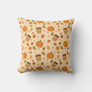 Coussin Café d'automne