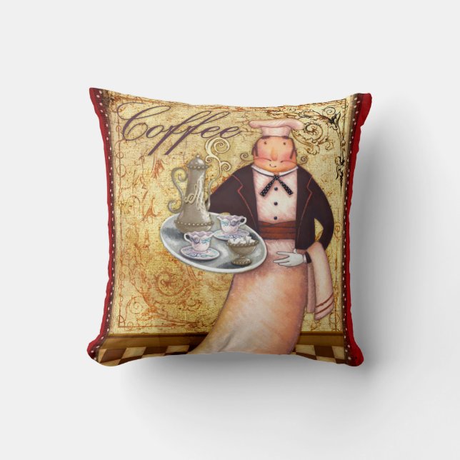Coussin Café de chef (Recto)