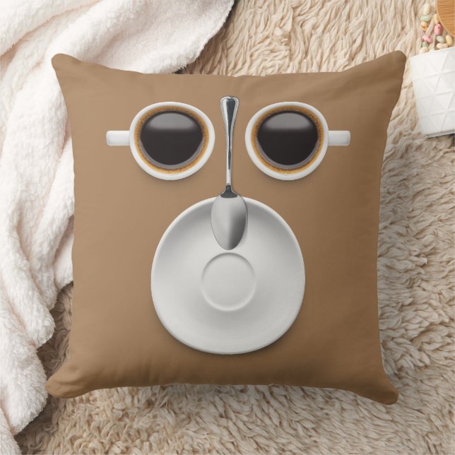 Coussin Café en lit (Couverture)