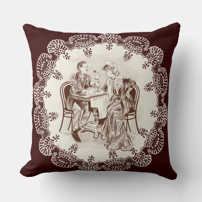 Coussin café et amour (Recto)