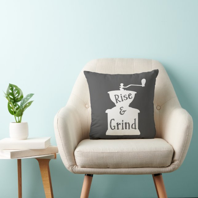 Coussin Café Lise et Grind (Chaise)
