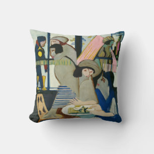 Coussin Café par Ernst Ludwig Kirchner