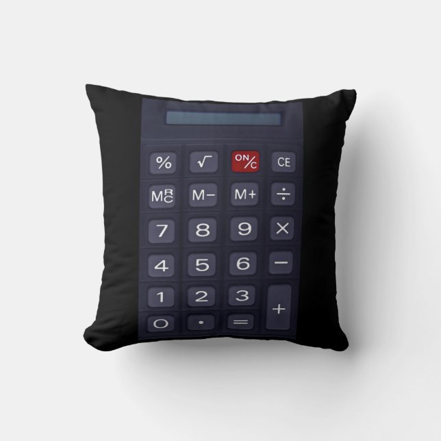 Coussin calculatrice (Recto)