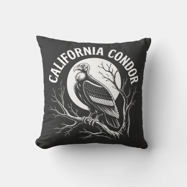 Coussin California condor for men and women  (Recto)