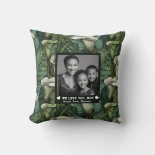 Coussin Calla Lilies  Maman Chat Cozy Home Retro
