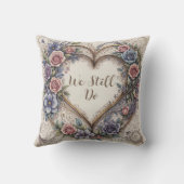 Coussin Calligraphie Anniversaire Nous sommes toujours là (Verso)