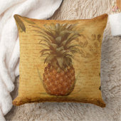 Coussin Calligraphie et ananas Vintage (Couverture)