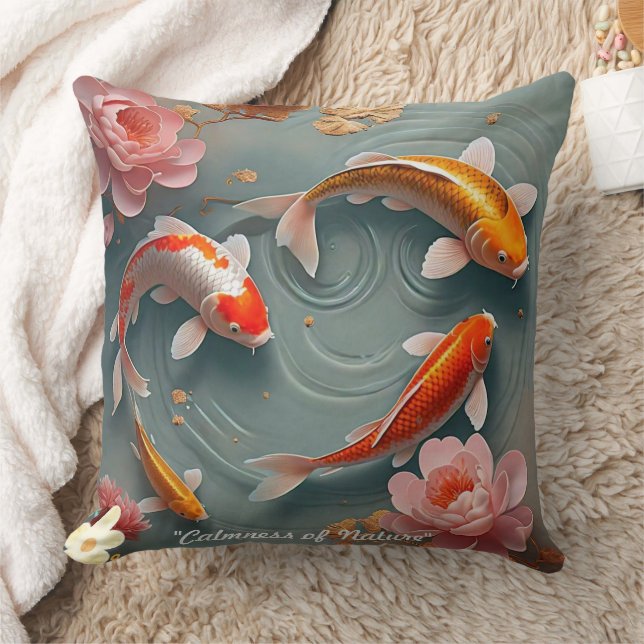 Coussin "Calm Japanese Garden" (Couverture)