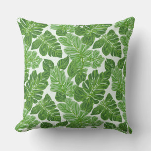 Coussin Calme Feuilles verts Ku