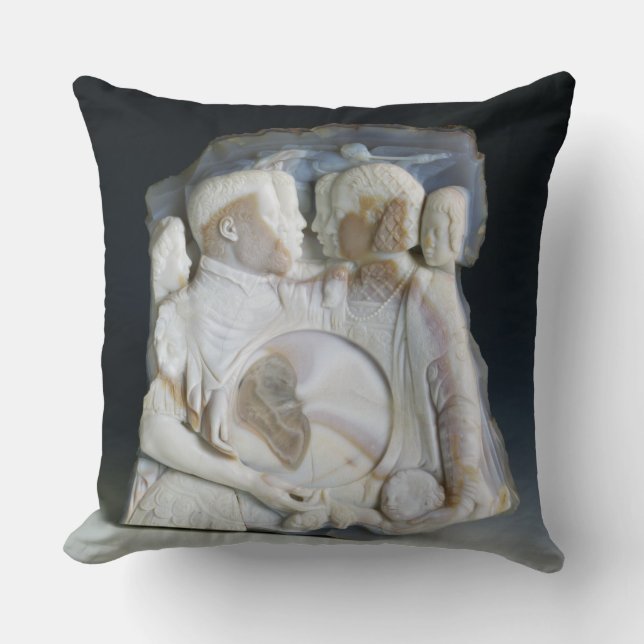 Coussin Camée dépeignant Cosimo de Medici (1519-74) et (Recto)