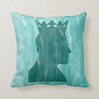 Coussin Camelot : Roi et reine