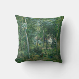 Coussin Camille Pissarro Bord de Bois près de L'Hermitage