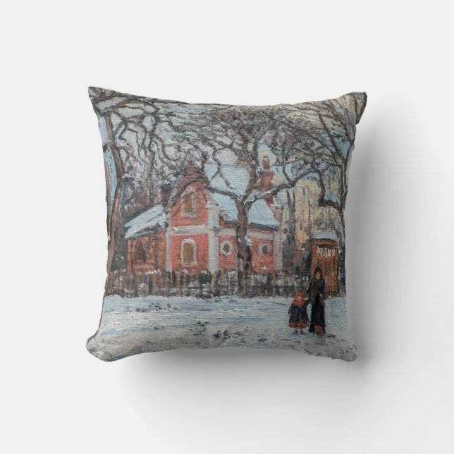 Coussin Camille Pissarro - Chataigniers a Louvecienne (Recto)