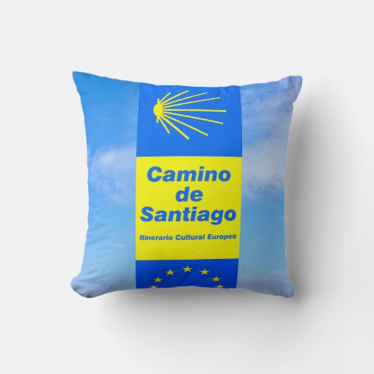 Coussin Camino de Santiago (Recto)