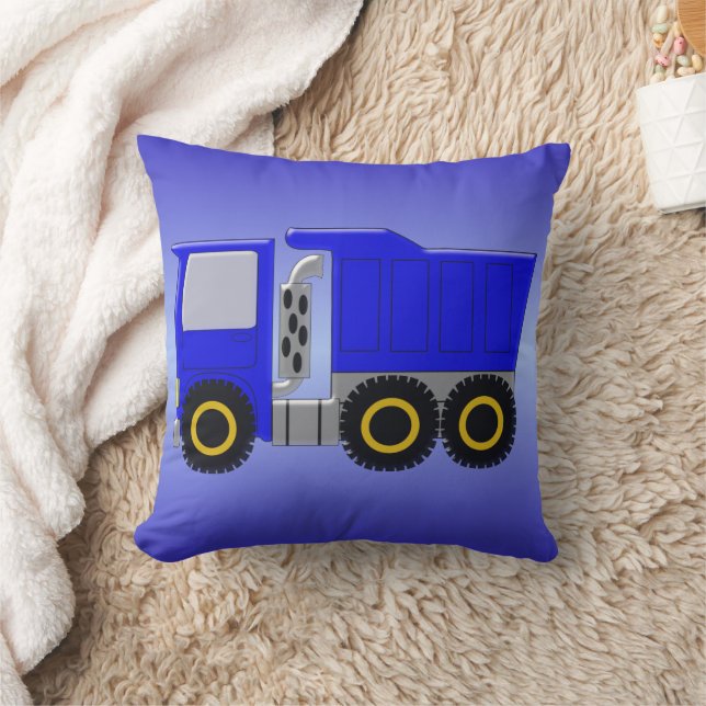 Coussin Camion bleu (Couverture)