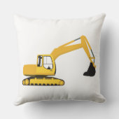 Coussin Camion de construction de l'excavateur (Verso)