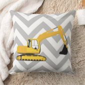 Coussin Camion de construction de l'excavateur (Couverture)