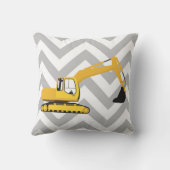 Coussin Camion de construction de l'excavateur (Verso)