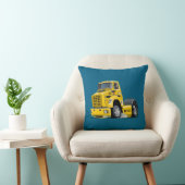 Coussin camion de course de dessin animé (Chaise)
