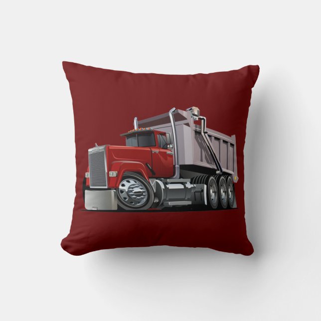 Coussin Camion de dessin (Recto)
