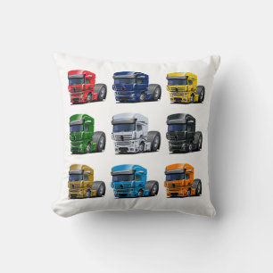 Coussin Camion de dessin