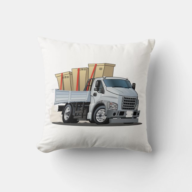 Coussin Camion de dessin (Recto)