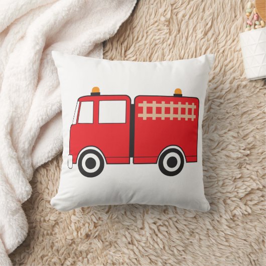 Coussin Camion de pompiers rouge (Couverture)