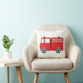 Coussin Camion de pompiers rouge (Chaise)