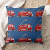 Coussin Camion de pompiers unique (Couverture)
