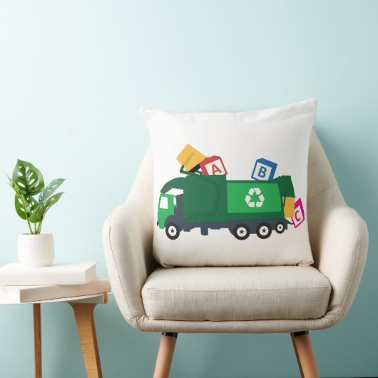 Coussin Camion de recyclage ABC (Chaise)