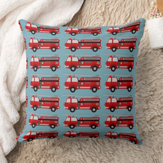 Coussin Camion feu rouge (Couverture)