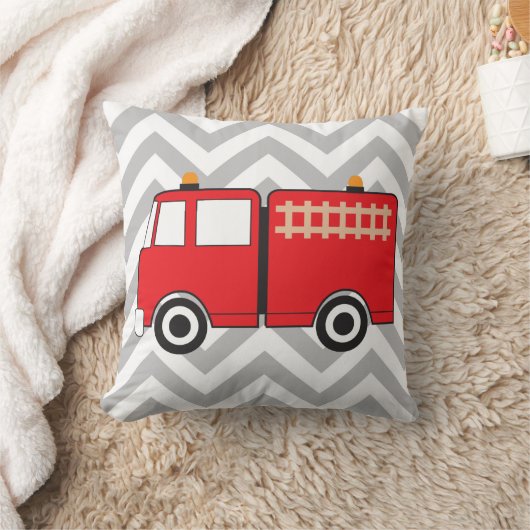 Coussin Camion feu rouge (Couverture)