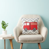 Coussin Camion feu rouge (Chaise)