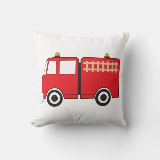 Coussin Camion feu rouge (Recto)