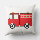 Coussin Camion feu rouge (Verso)
