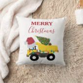 Coussin Camions de construction de camions de canot de Noë (Couverture)