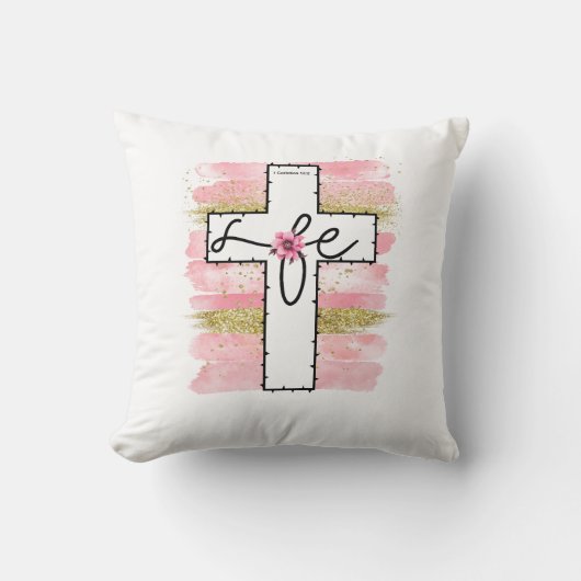 Coussin Camisas cristianas fe (Recto)