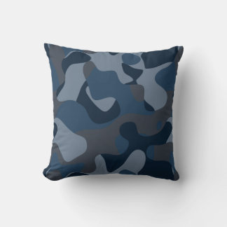 Coussin Camo Blues