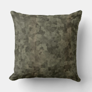 Coussin Camo numérique abstrait